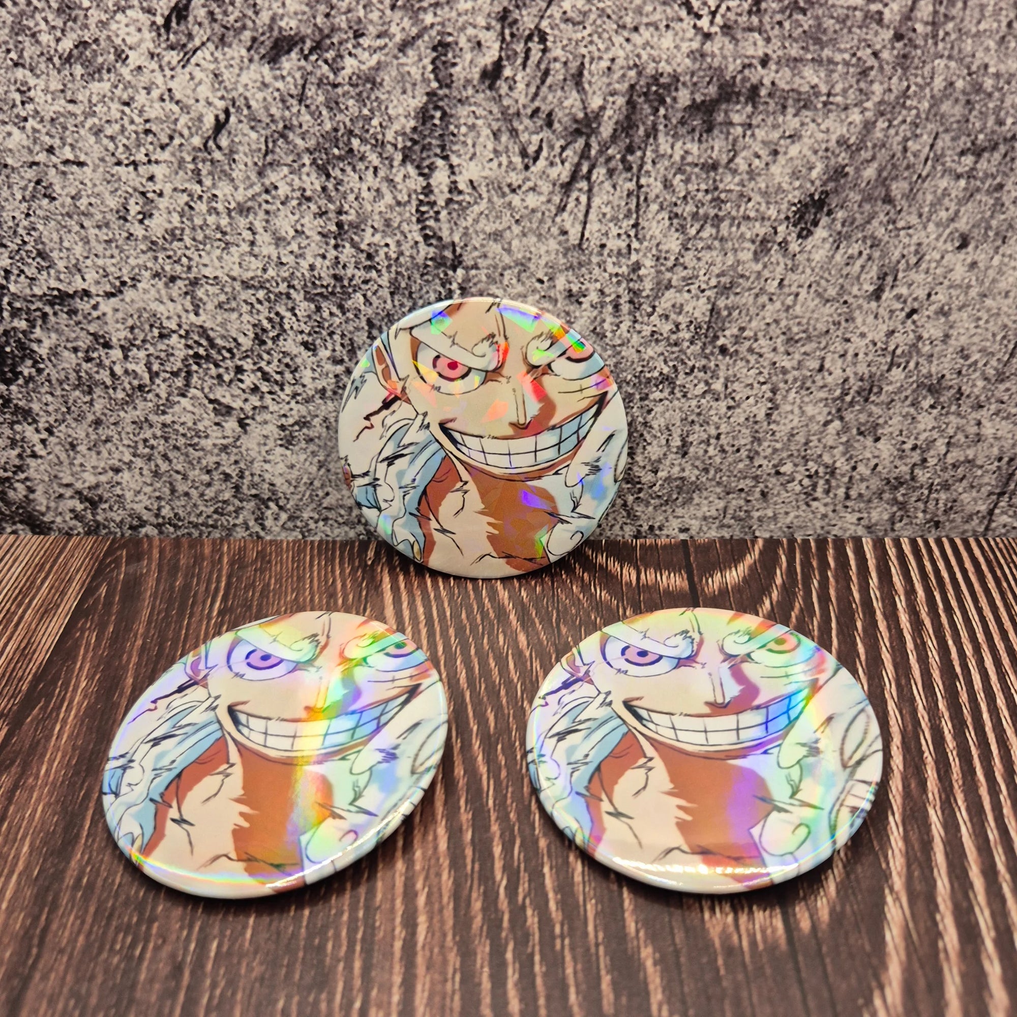 Luffy Badge | One Piece Anime Fan Art Pin