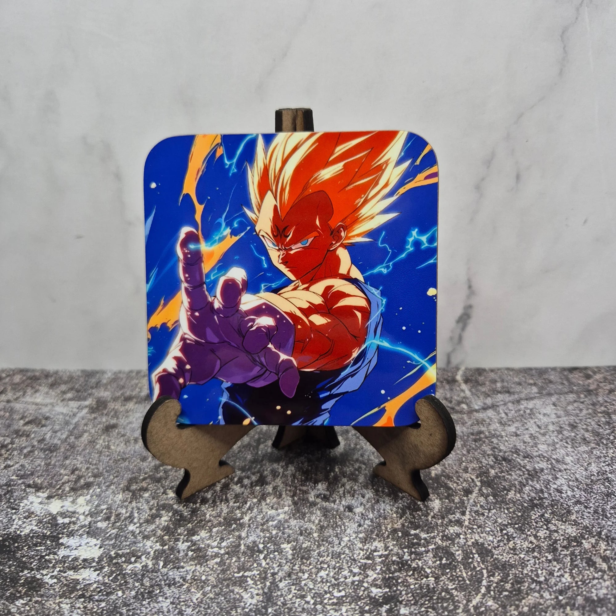 Majin Vegeta Coaster – Dragon Ball Z – Sublimation Glossy Anime