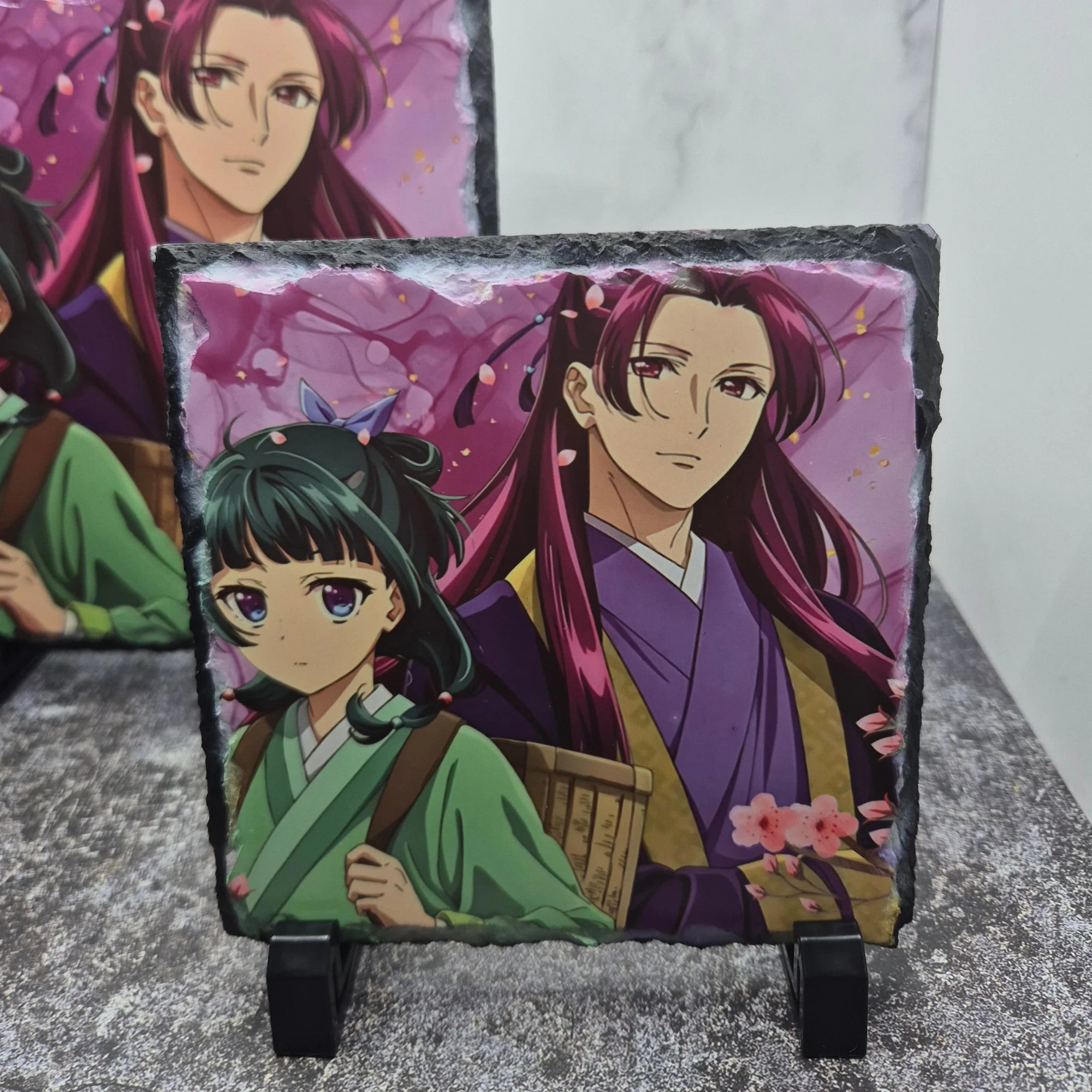 Maomao × Jinshi Photo Slate – Romantic Couple – Matte Anime Art