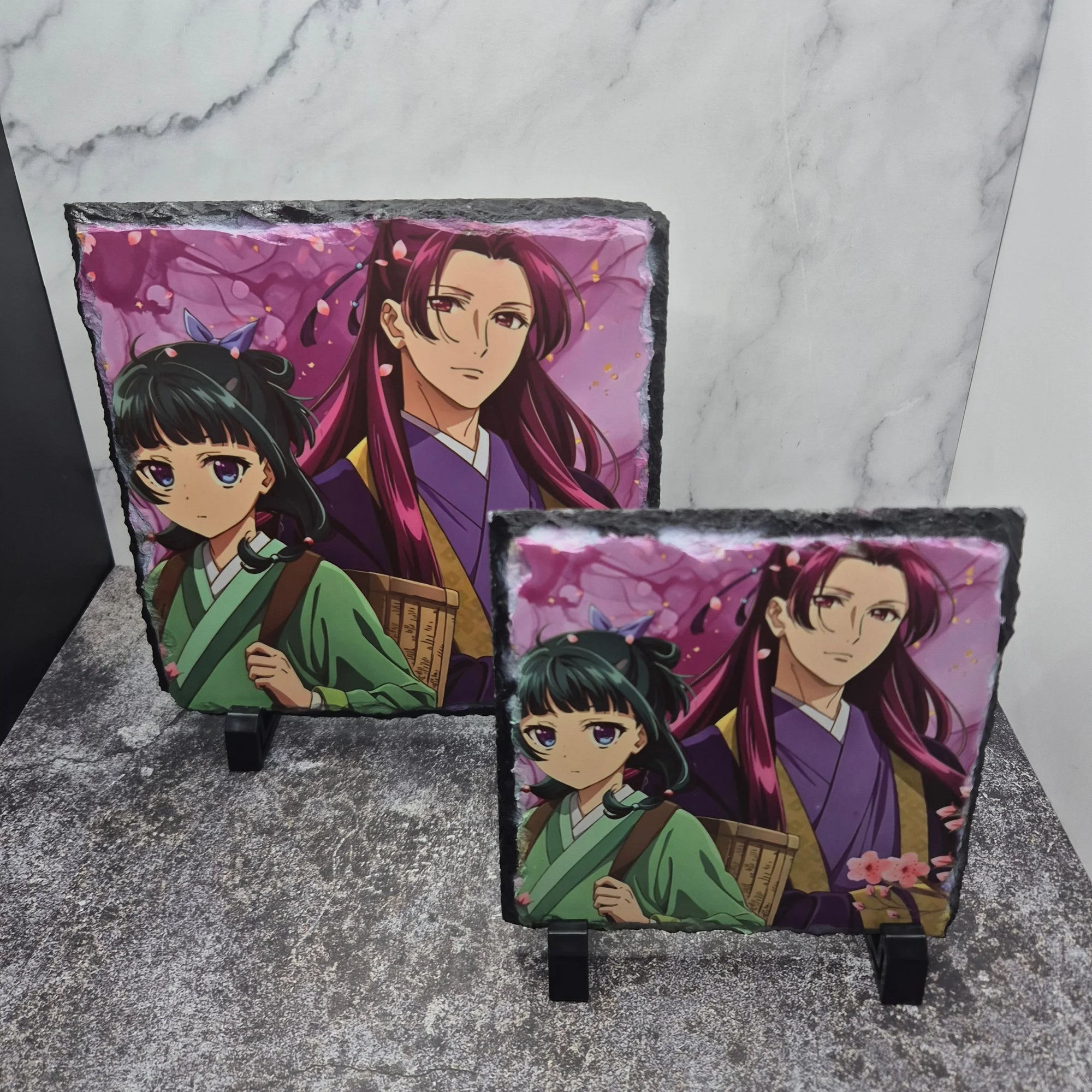 Maomao × Jinshi Photo Slate – Romantic Couple – Matte Anime Art