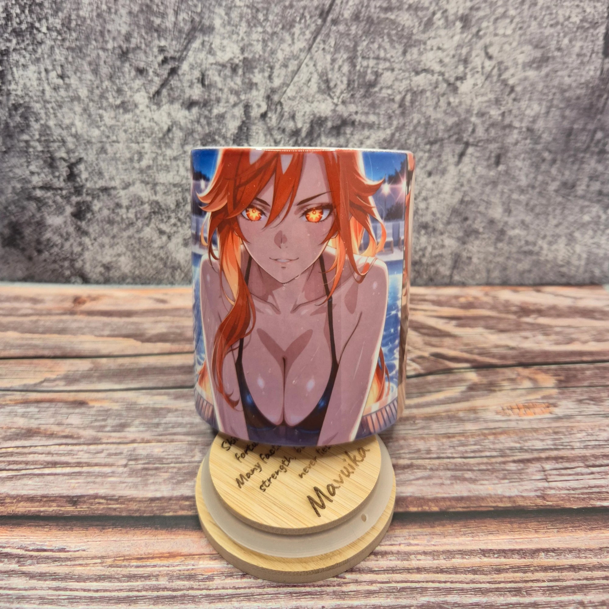 Mavuika Mug – 11oz Anime Cup of the Pyro Archon from Genshin Impact