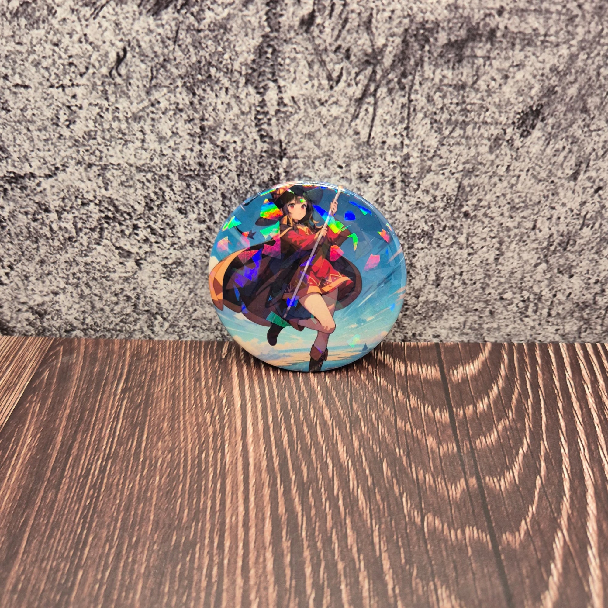 Megumin Badge | KonoSuba Explosion Magic Fan Art Pin