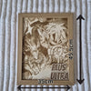 Bakugo Plus Ultra Wooden Wall Art – My Hero Academia Anime 3D Frame