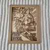 Deku Plus Ultra Wooden Wall Art – My Hero Academia Inspired 3D Frame