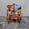 Nami Bikini Coaster – One Piece – Sublimation Glossy Anime
