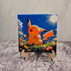Pikachu Ceramic Coaster – 4x4 inch Fan Art Drink Mat – Pokémon Gift for Fans