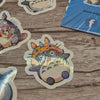 Totoro Sticker Pack – Studio Ghibli – Waterproof – Holographic 12pcs