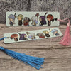 Frieren Bookmark – Chibi Full Party – Glossy Double-Sided Metal Art