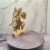 Bakugo Wooden Stand – My Hero Academia – Hand-Finished Anime Display