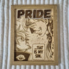 Escanor vs Estarossa Wooden Wall Art – Seven Deadly Sins Pride 3D Frame