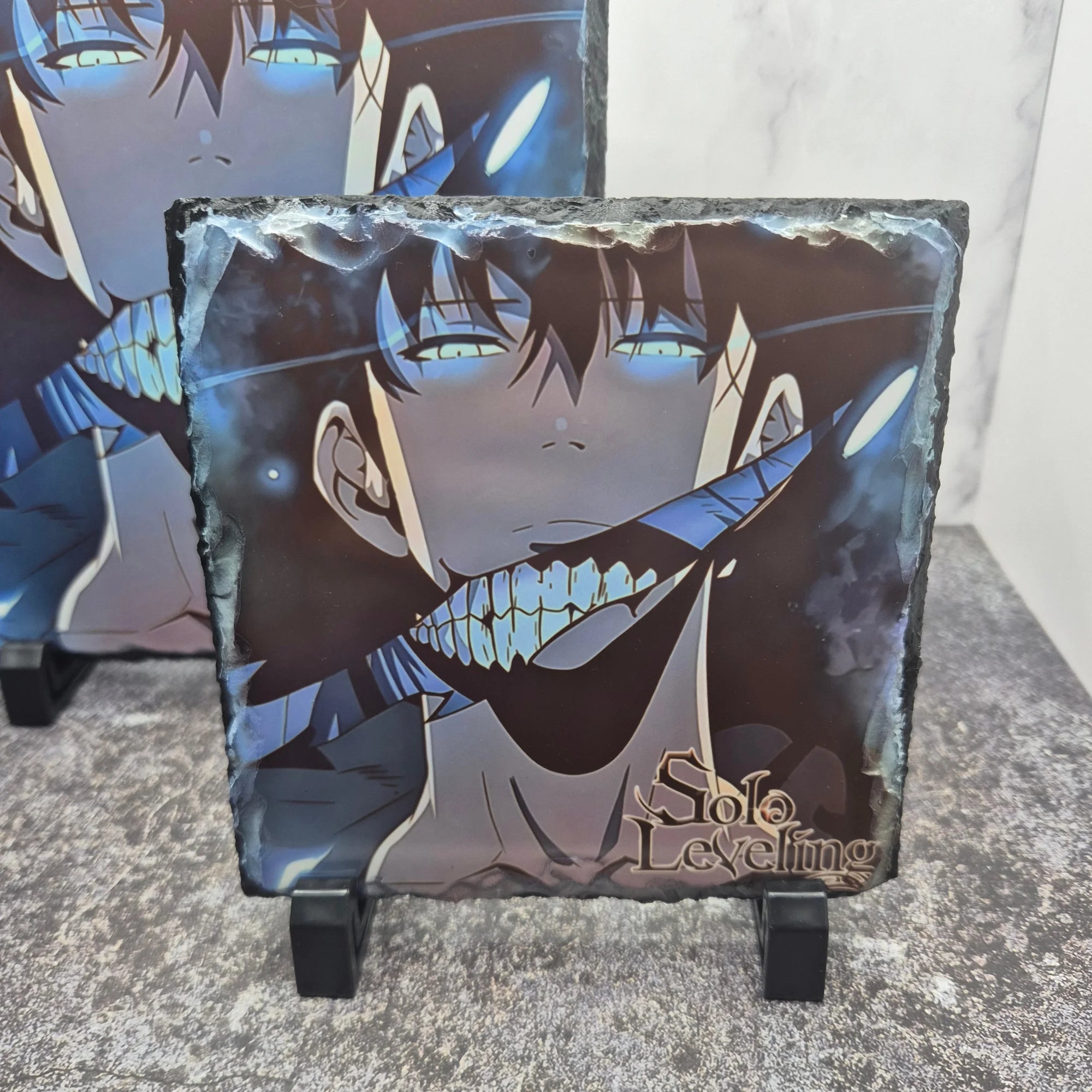 Solo Leveling Jinwoo Photo Slate – Smile Design – Matte Anime Art