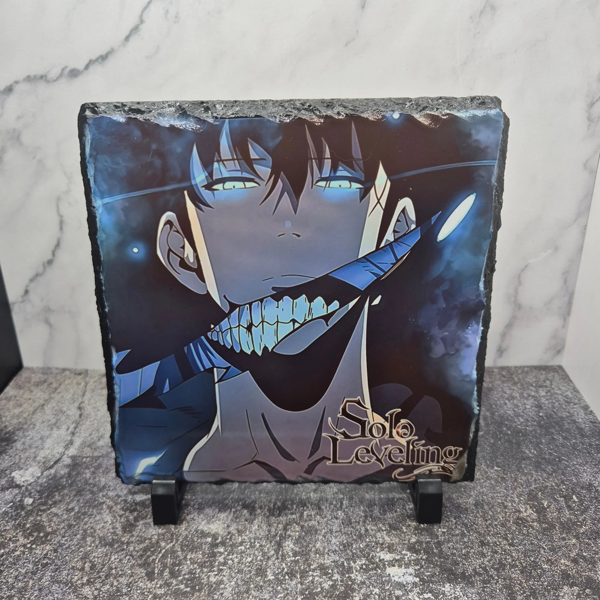 Solo Leveling Jinwoo Photo Slate – Smile Design – Matte Anime Art