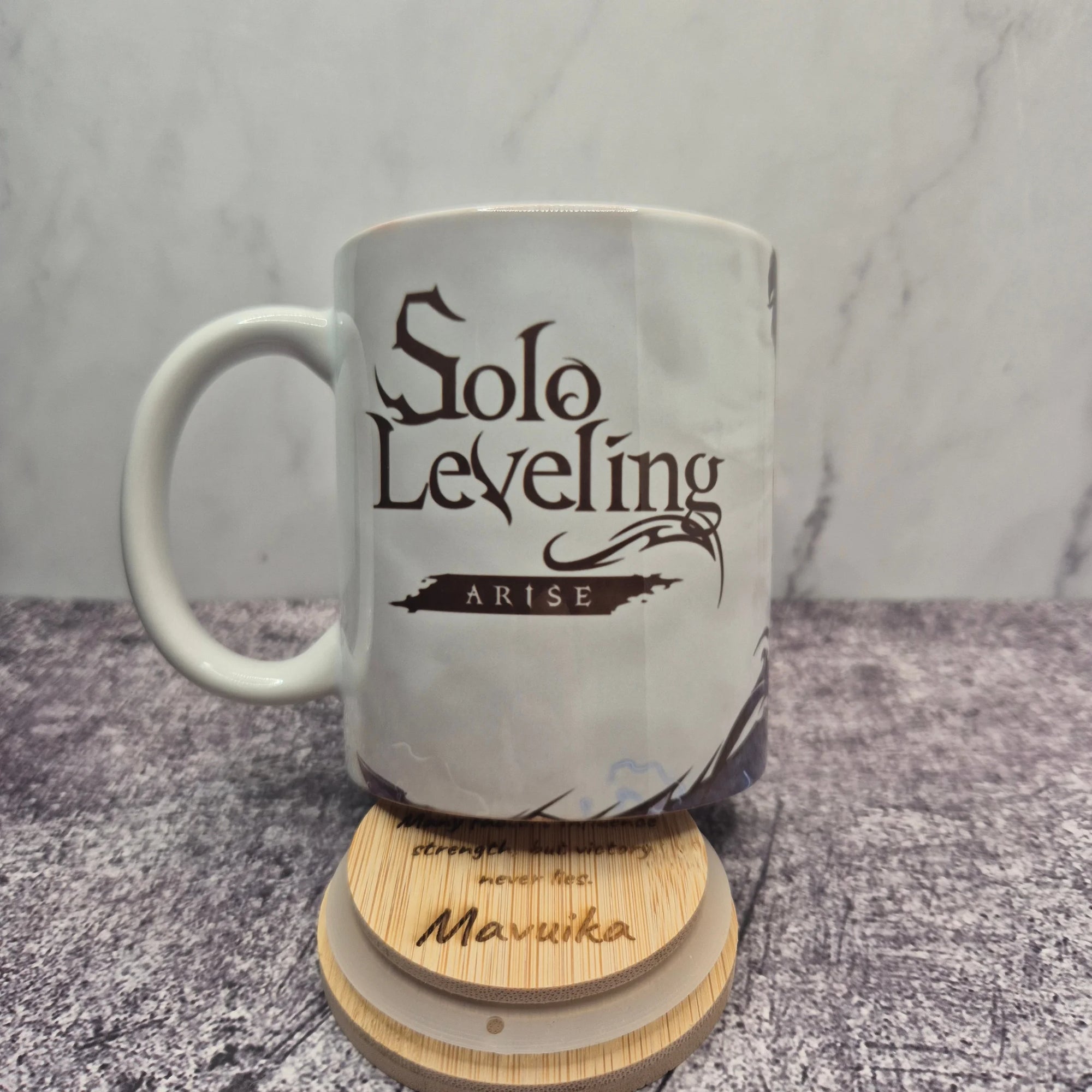 Jinu “Arise” Mug – Solo Leveling – 11oz Anime Coffee Cup