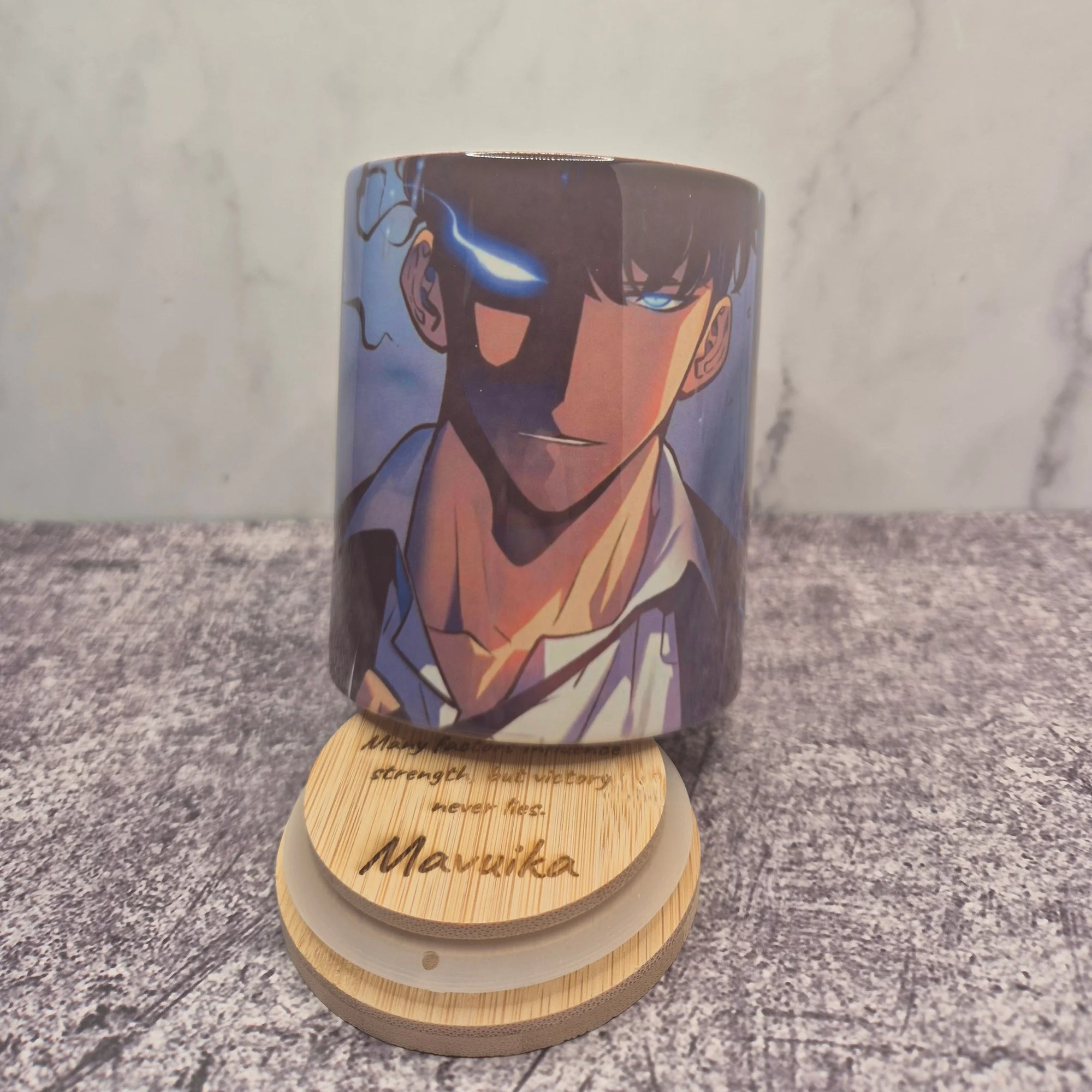 Jinu & Igris Mug – Solo Leveling – 11oz Anime Coffee Cup
