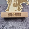 Anya, Loid & Yor Wooden Stand – Spy×Family – Hand-Finished Anime Display