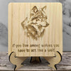Wood Coasters Personalised Coaster Square