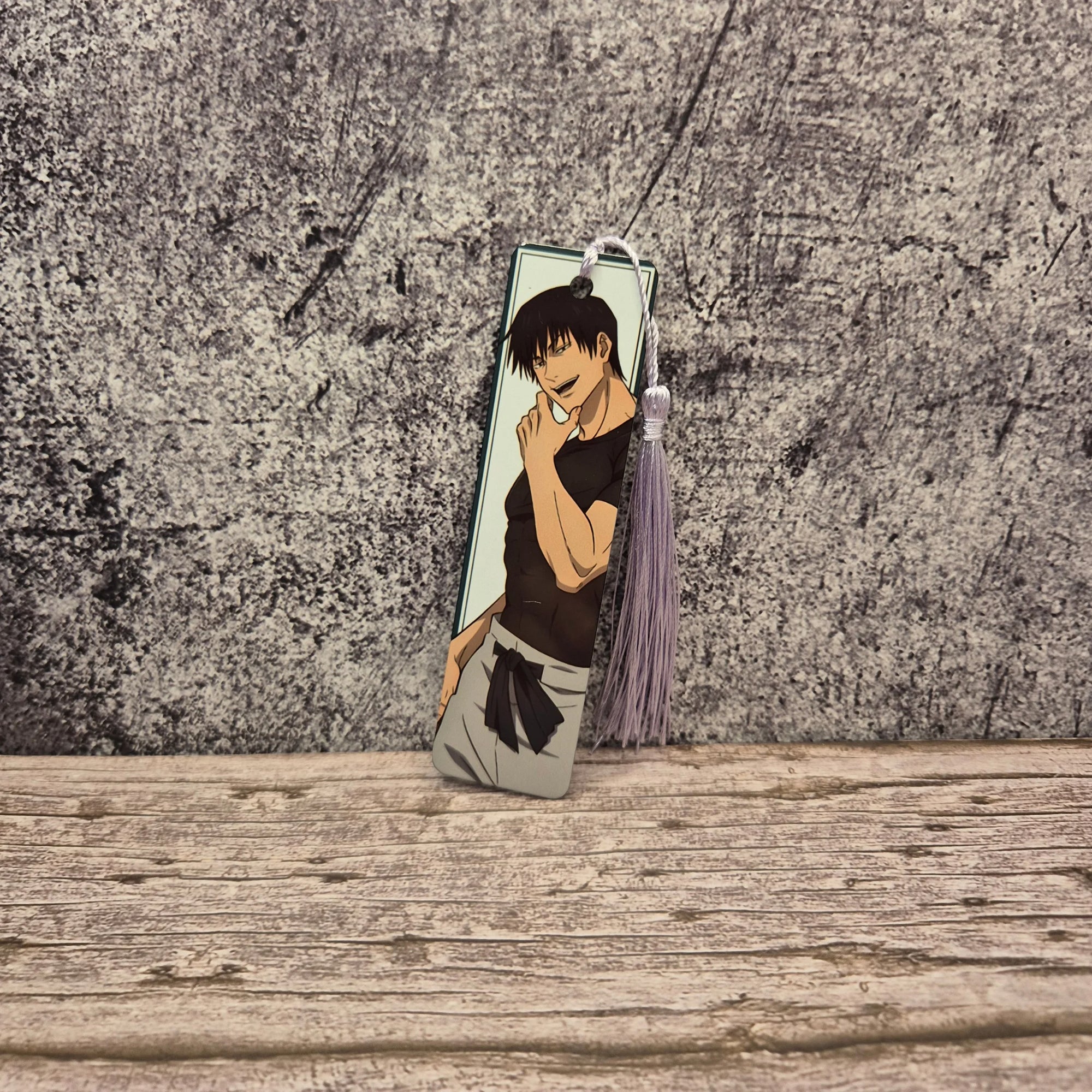Toji Bookmark – Jujutsu Kaisen – Glossy Double-Sided Smirking Pose