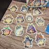 Totoro Sticker Pack – Studio Ghibli – Waterproof – Holographic 12pcs