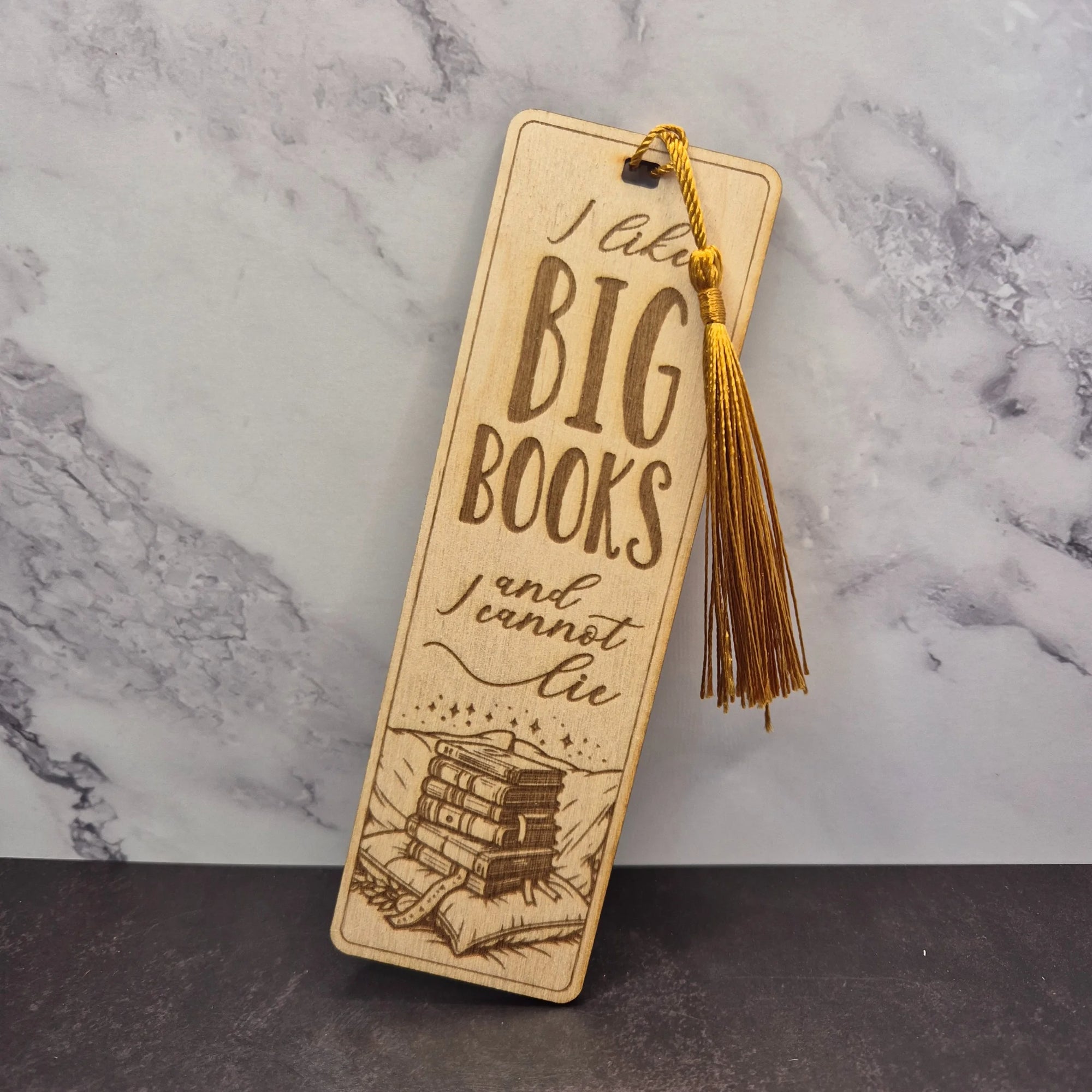 Wooden Bookmarks, Second Pack with Custom Back