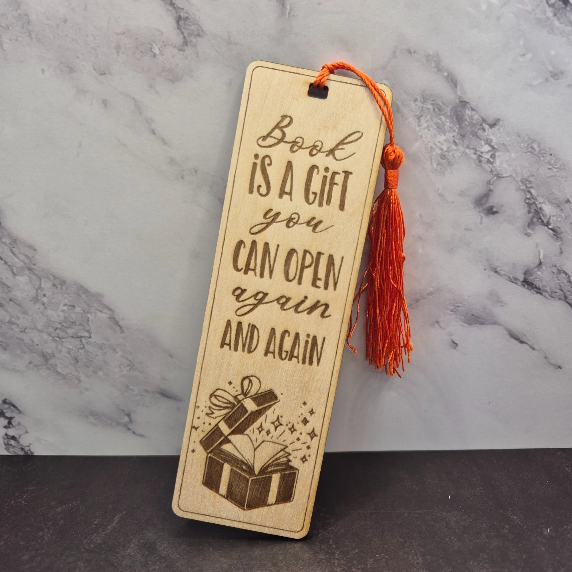 Wooden Bookmarks, Second Pack with Custom Back