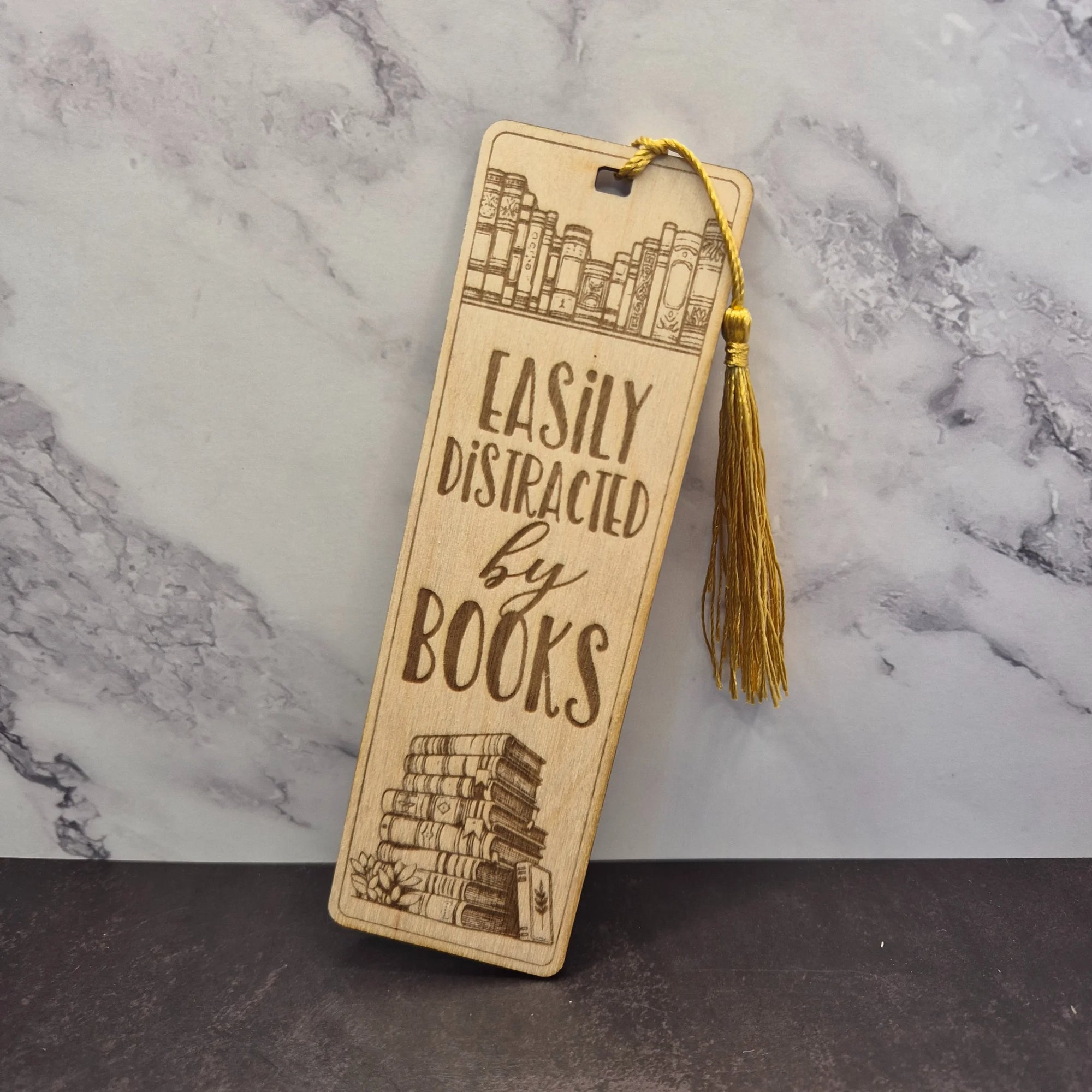 Wooden Bookmark, First Pack with Custom Back