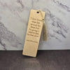 Wooden Bookmark, First Pack with Custom Back