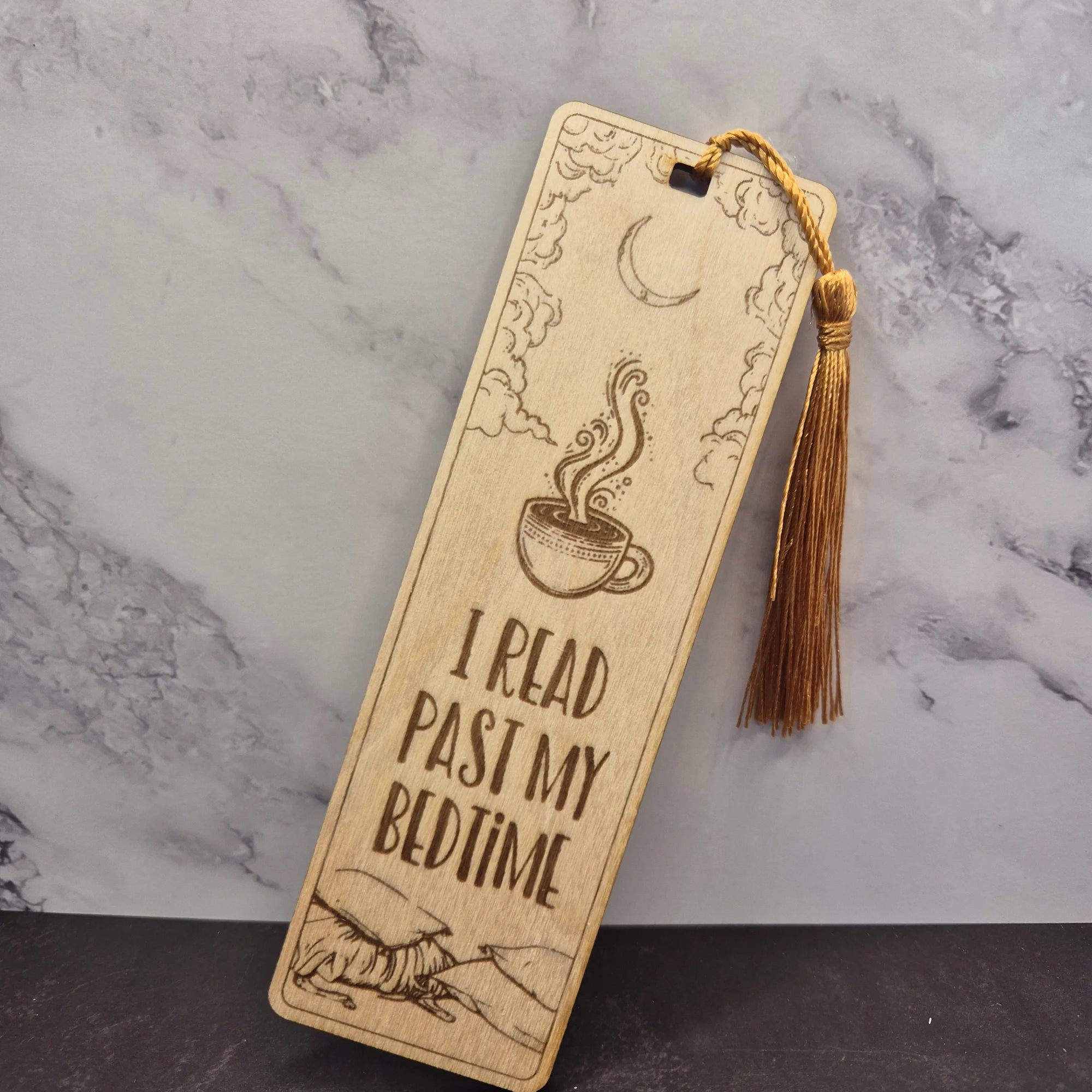 Wooden Bookmark, First Pack with Custom Back