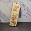 Wooden Bookmark, First Pack with Custom Back