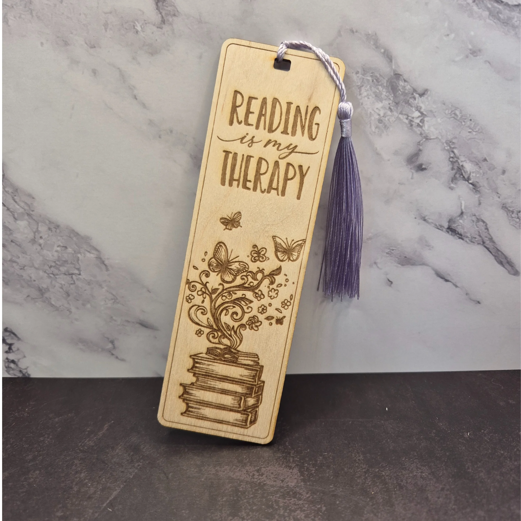 Wooden Bookmark, First Pack with Custom Back