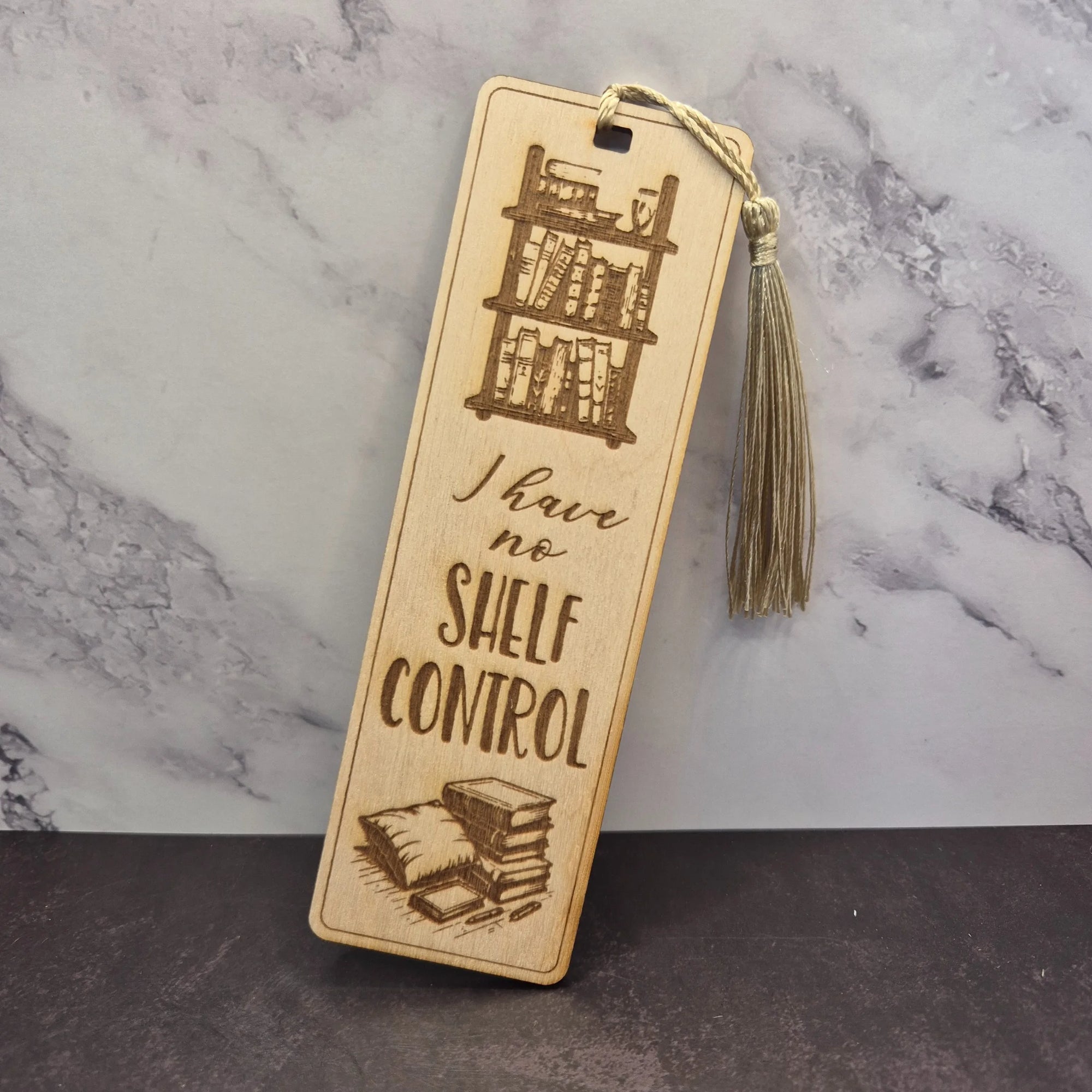 Wooden Bookmark, First Pack with Custom Back