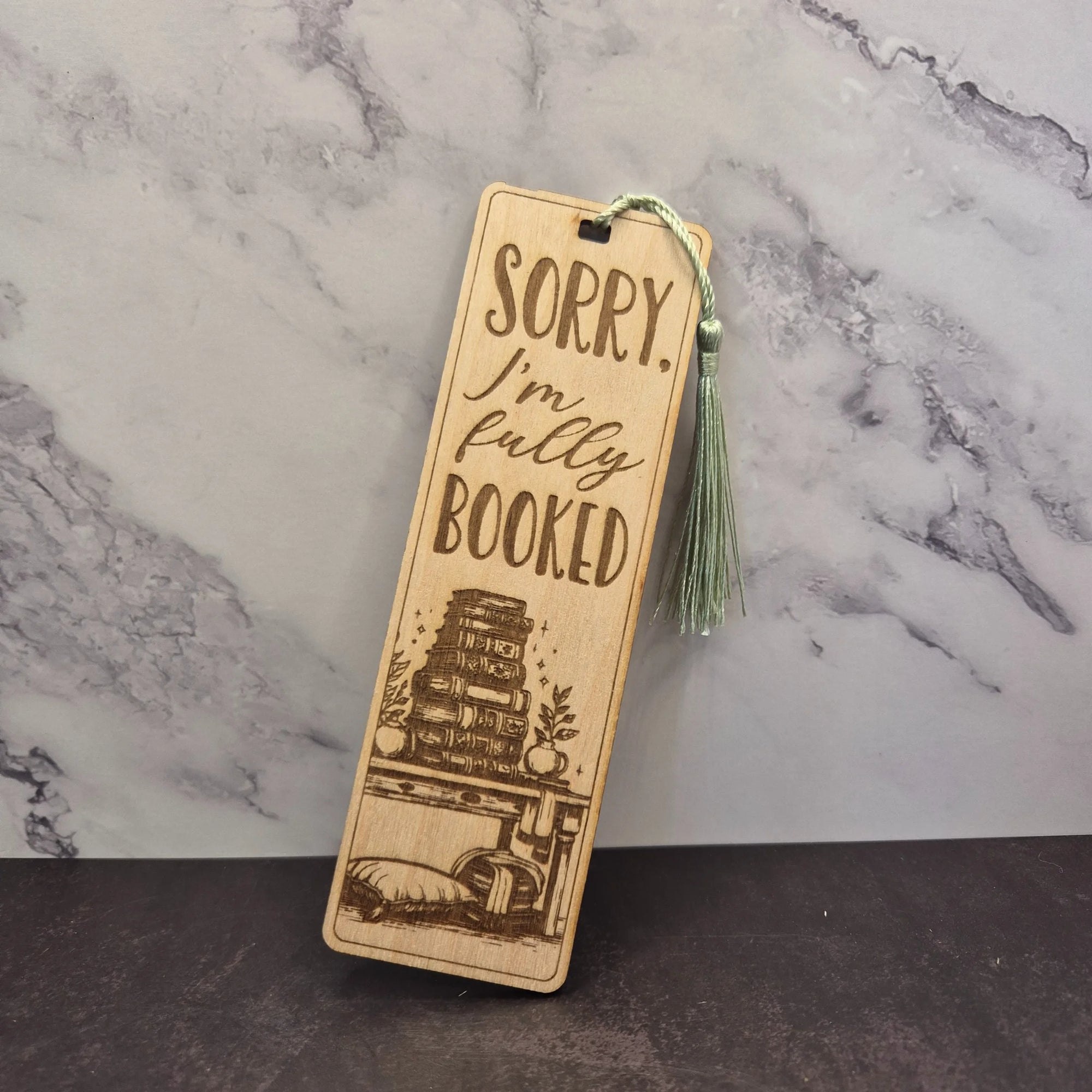 Wooden Bookmark, First Pack with Custom Back