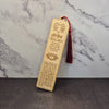 Wooden Bookmarks, Zodiac Signs with Custom Back
