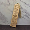 Wooden Bookmarks, Zodiac Signs with Custom Back