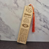 Wooden Bookmarks, Zodiac Signs with Custom Back