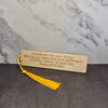 Wooden Bookmark, Mother's Day, Custom Back