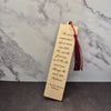 Wooden Bookmarks, Zodiac Signs with Custom Back