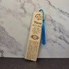 Wooden Bookmarks, Zodiac Signs with Custom Back
