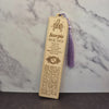 Wooden Bookmarks, Zodiac Signs with Custom Back
