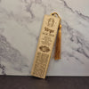 Wooden Bookmarks, Zodiac Signs with Custom Back