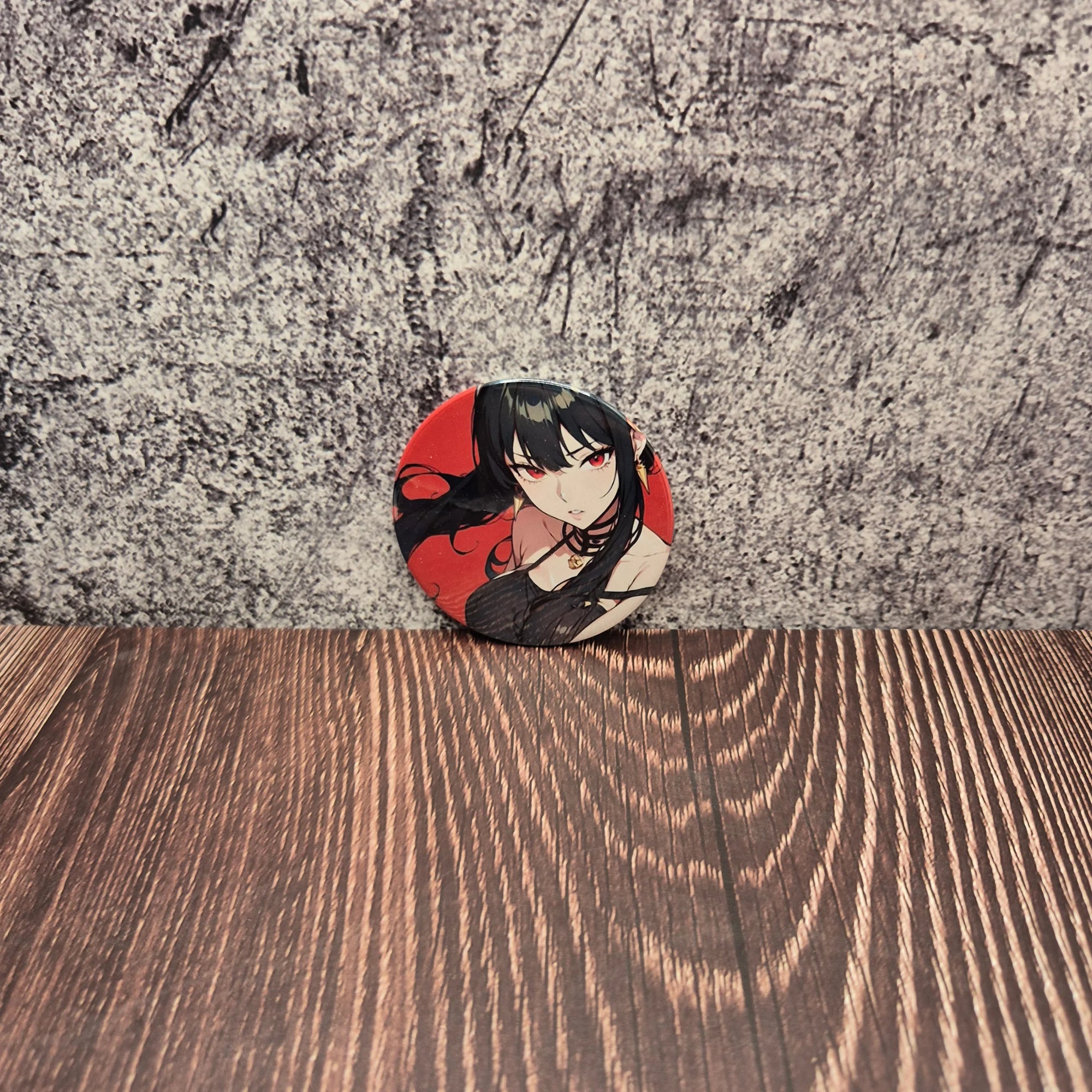Yor Forger Badge | Spy x Family Thorn Princess Fan Art Pin