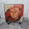 Yuji & Sukuna Photo Slate – Half Face Jujutsu Kaisen – Matte Art