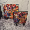 Zenitsu vs Kaigaku Photo Slate – Demon Slayer – Anime Stone Display